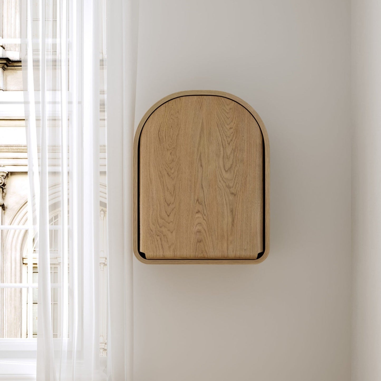 Kas Kopenhagen Kai Wall Changing Table - Natural Oil
