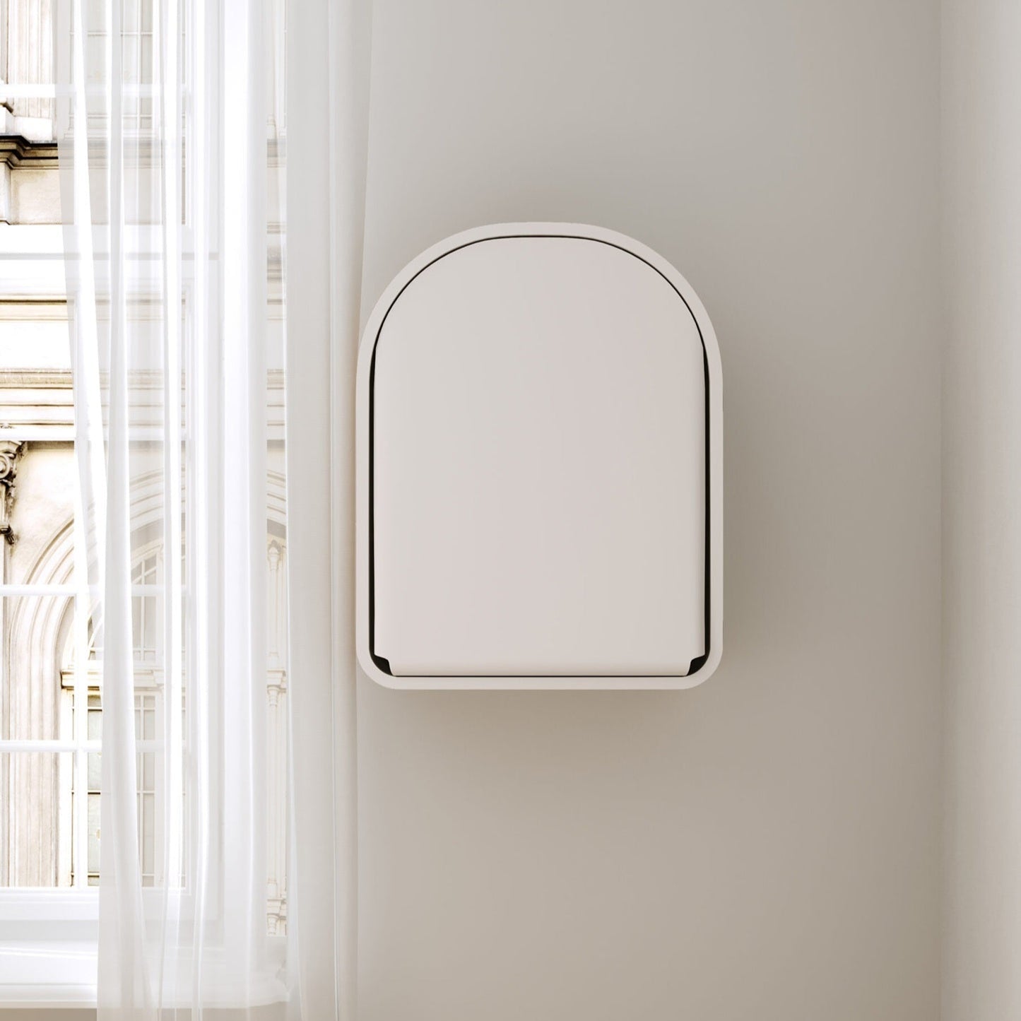 Kas Kopenhagen Kai Wall Changing Table - White