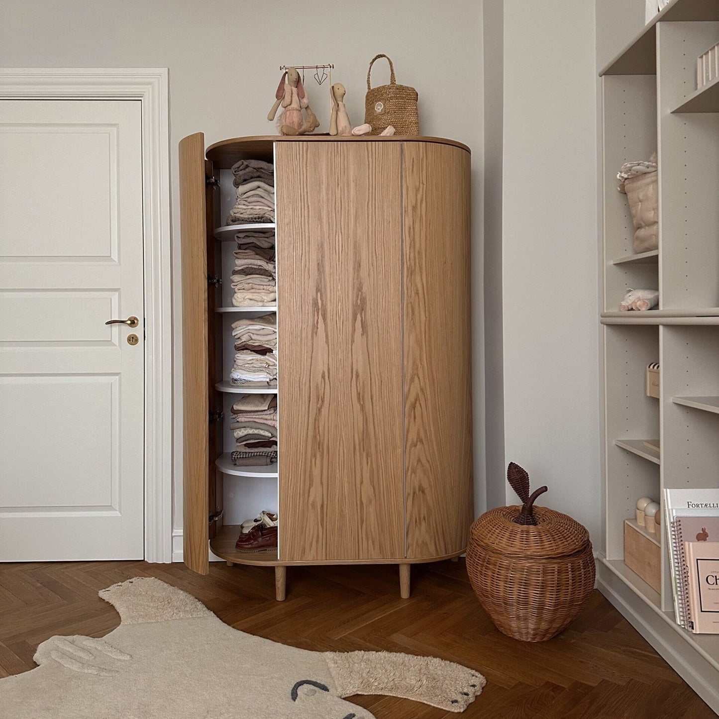 Kas Kopenhagen Kai Wardrobe - Natural Oak