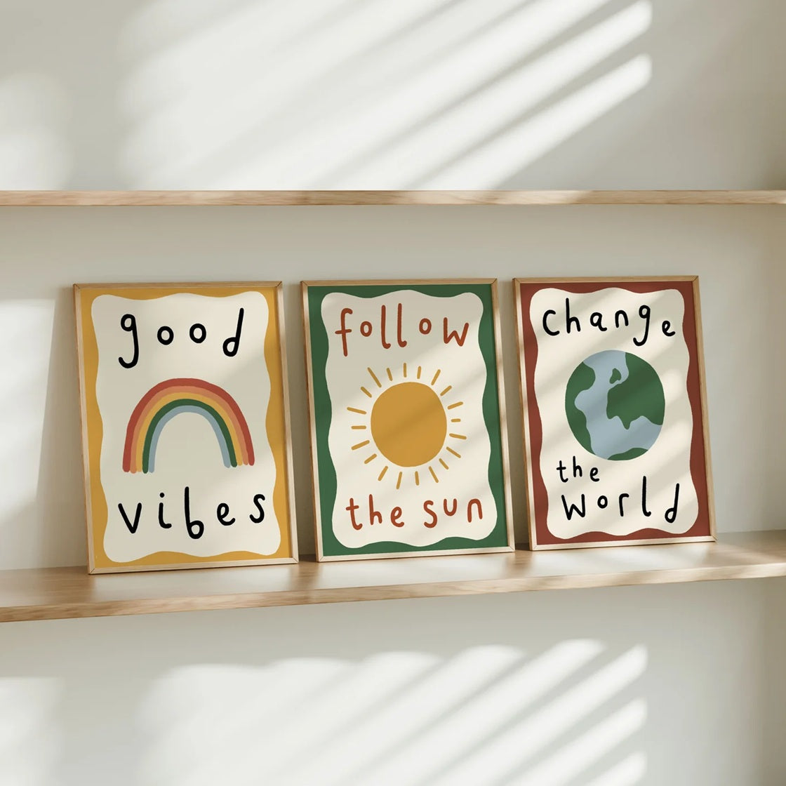 Follow The Sun A4 Art Print By Kitty Makes