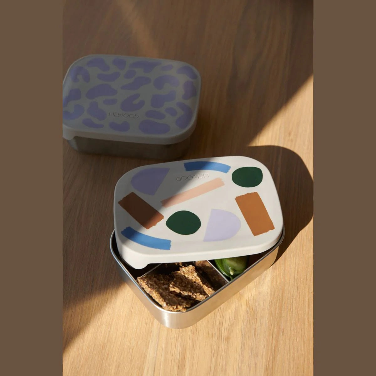 Liewood Arthur Lunchbox - Paint Stroke/Sandy