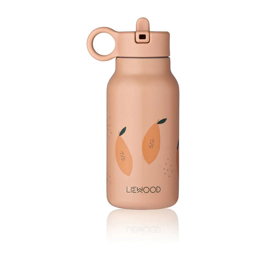 Liewood Falk Water Bottle - Papaya/Pale Tuscany (2 Sizes Available)