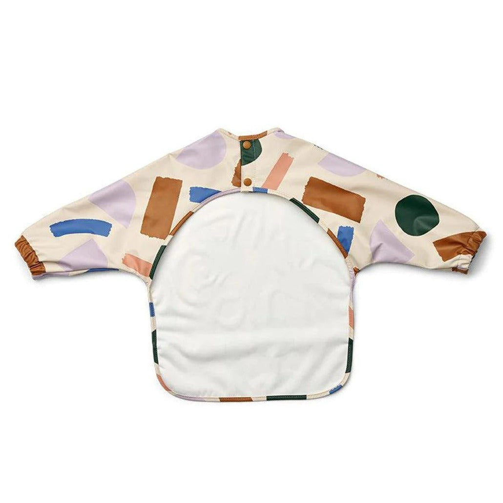 Liewood Merle Cape Bib - Paint Stroke/Sandy