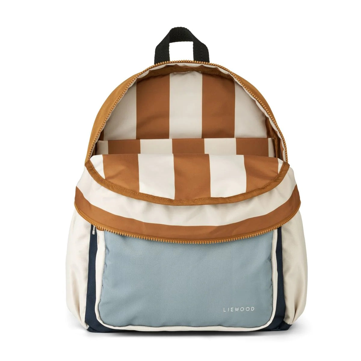 Liewood James Children's Large Backpack - Midnight Navy/Sea Blue