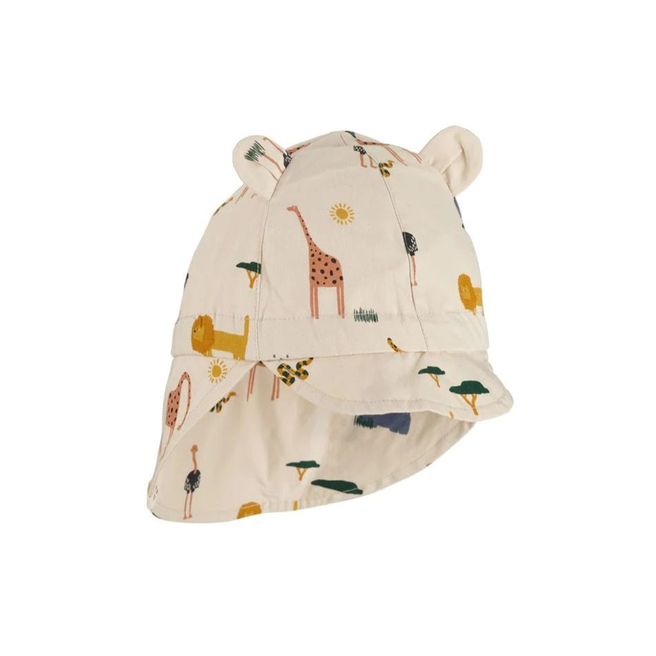 Liewood Children's Gorm Sun Hat - Safari Sandy