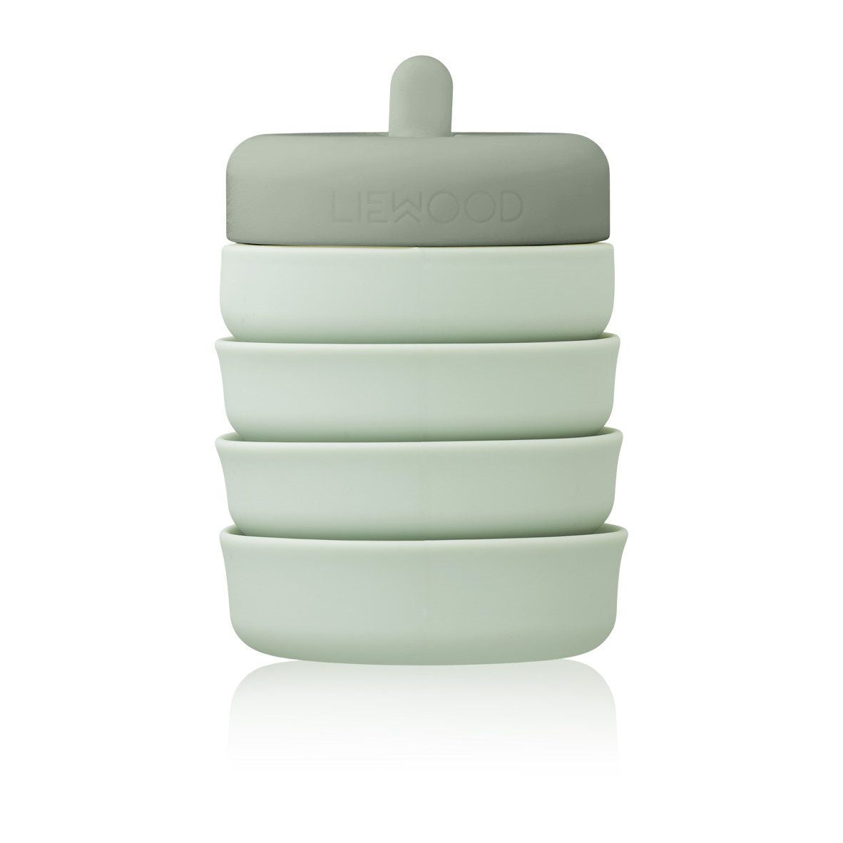 Liewood Wilson Foldable Bottle - 450ml - Dusty Mint