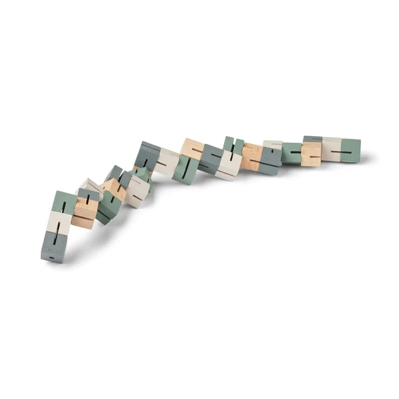 Gavin Wooden Building Block Cube (2 Colours Available)