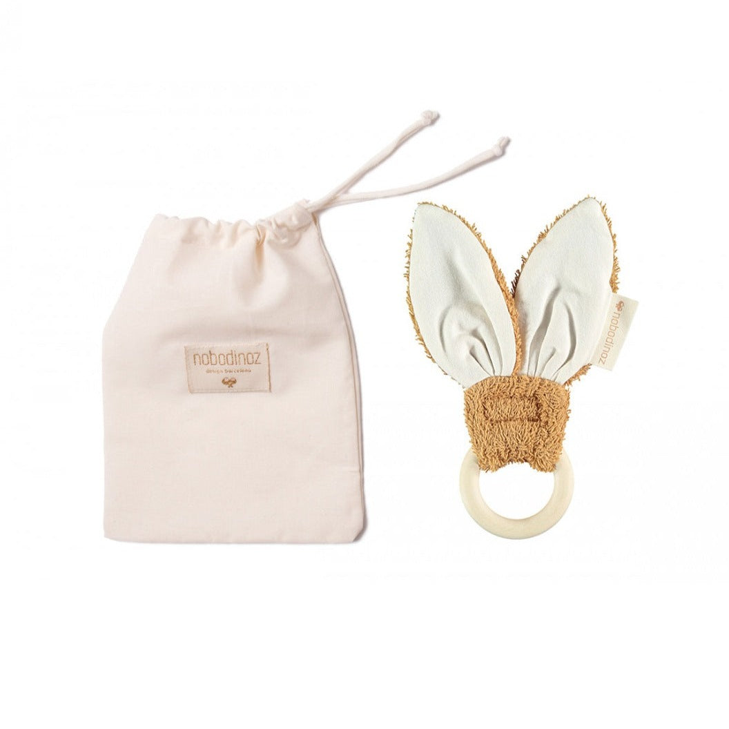 Nobodinoz Bunny Teether Ring (3 Colours Available)