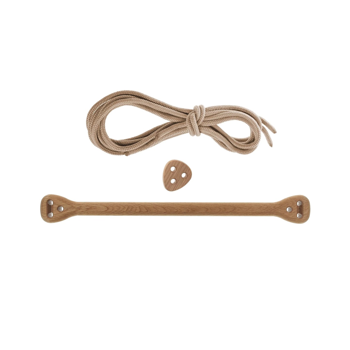 Lillagunga Wooden Indoor Bone Trapeze Swing - Oak