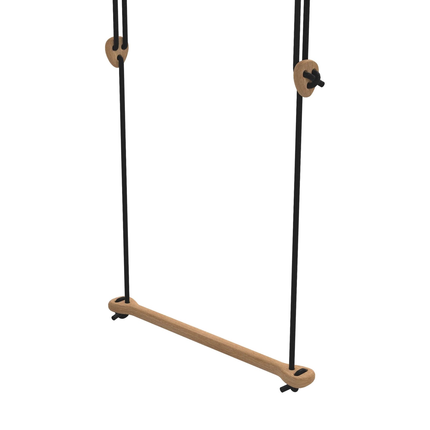 Lillagunga Wooden Indoor Bone Trapeze Swing - Oak