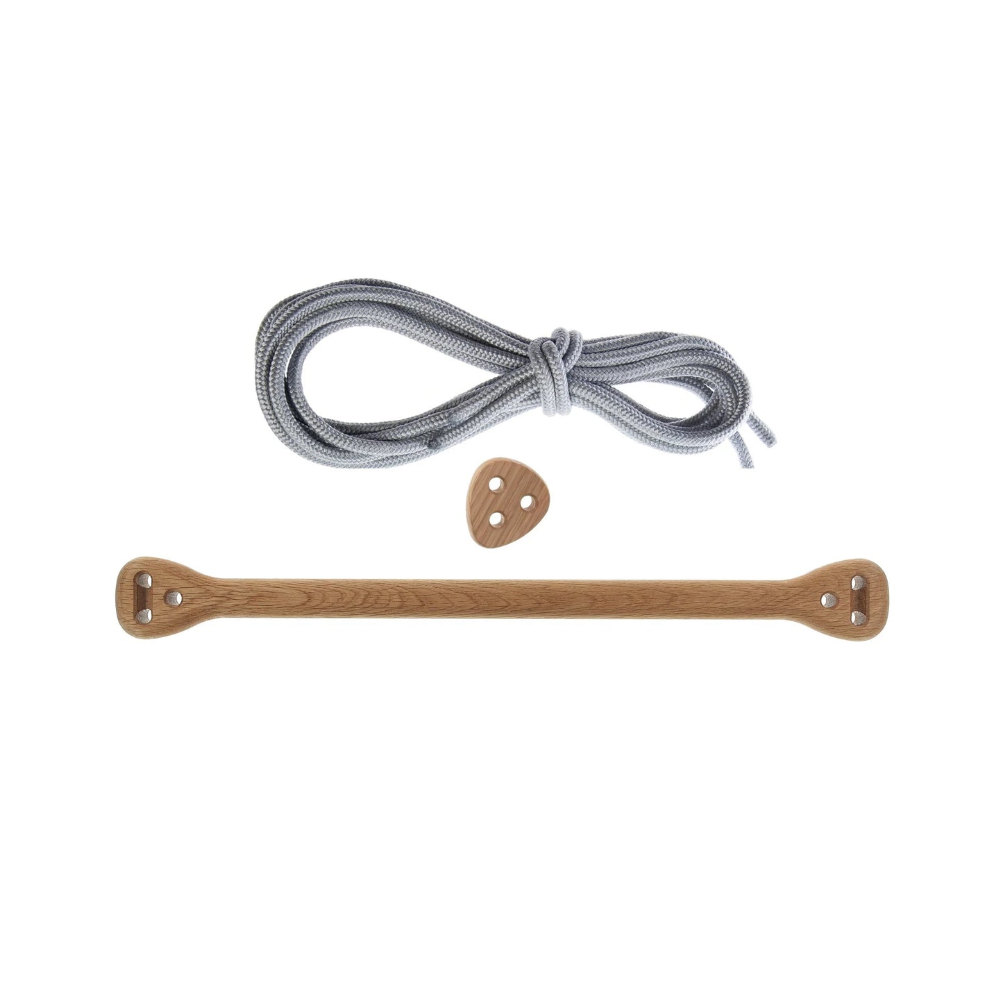 Lillagunga Wooden Indoor Bone Trapeze Swing - Oak