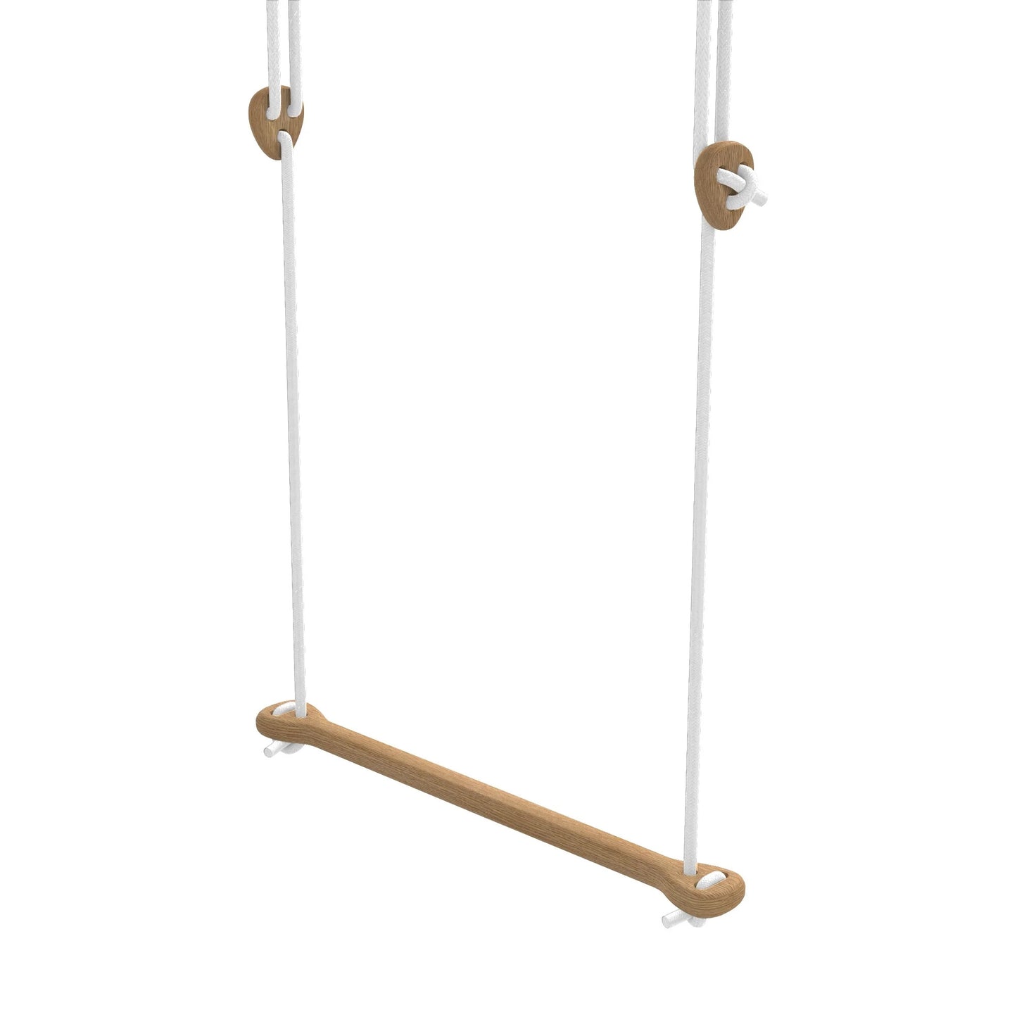Lillagunga Wooden Indoor Bone Trapeze Swing - Oak