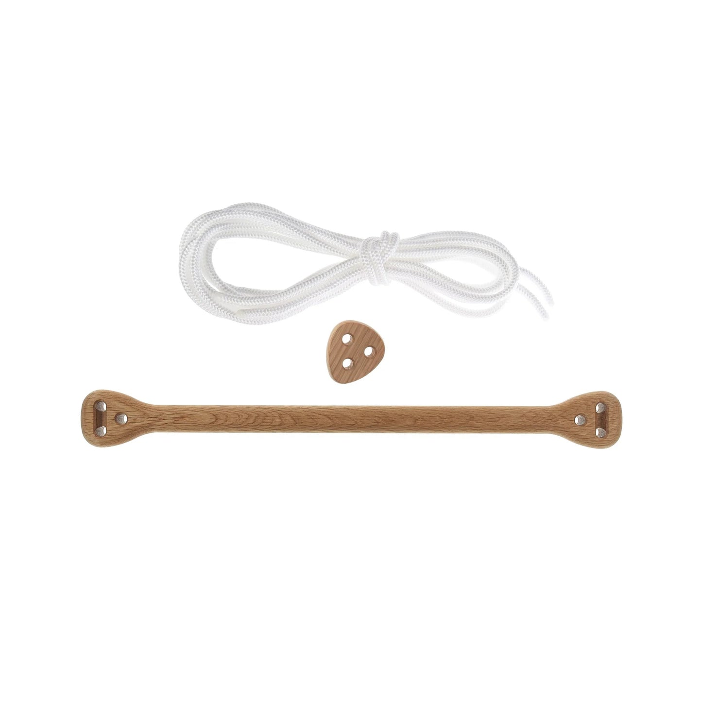 Lillagunga Wooden Indoor Bone Trapeze Swing - Oak
