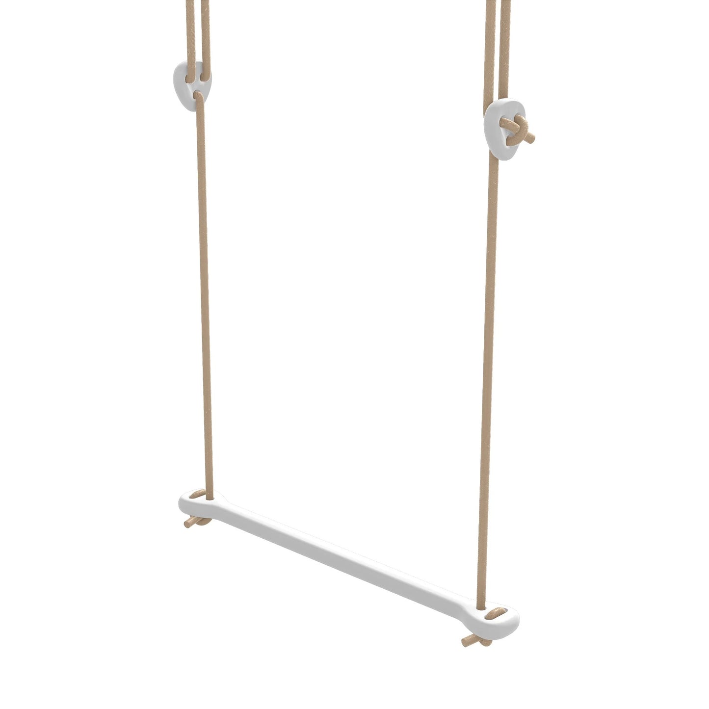 Lillagunga Wooden Indoor Bone Trapeze Swing - White Birch