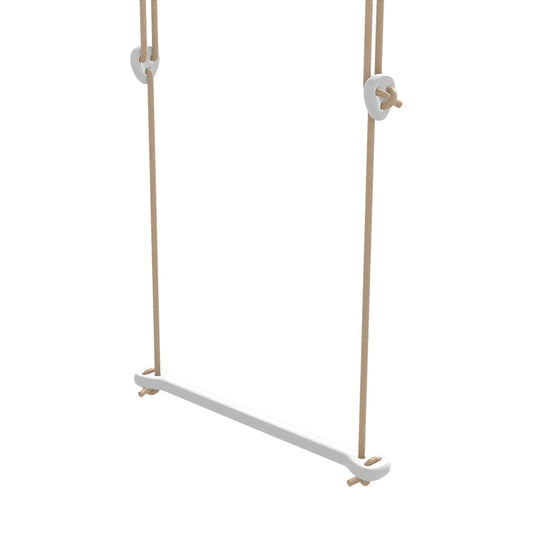 Lillagunga Wooden Indoor Bone Trapeze Swing - White Birch