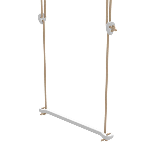 Lillagunga Wooden Indoor Bone Trapeze Swing - White Birch