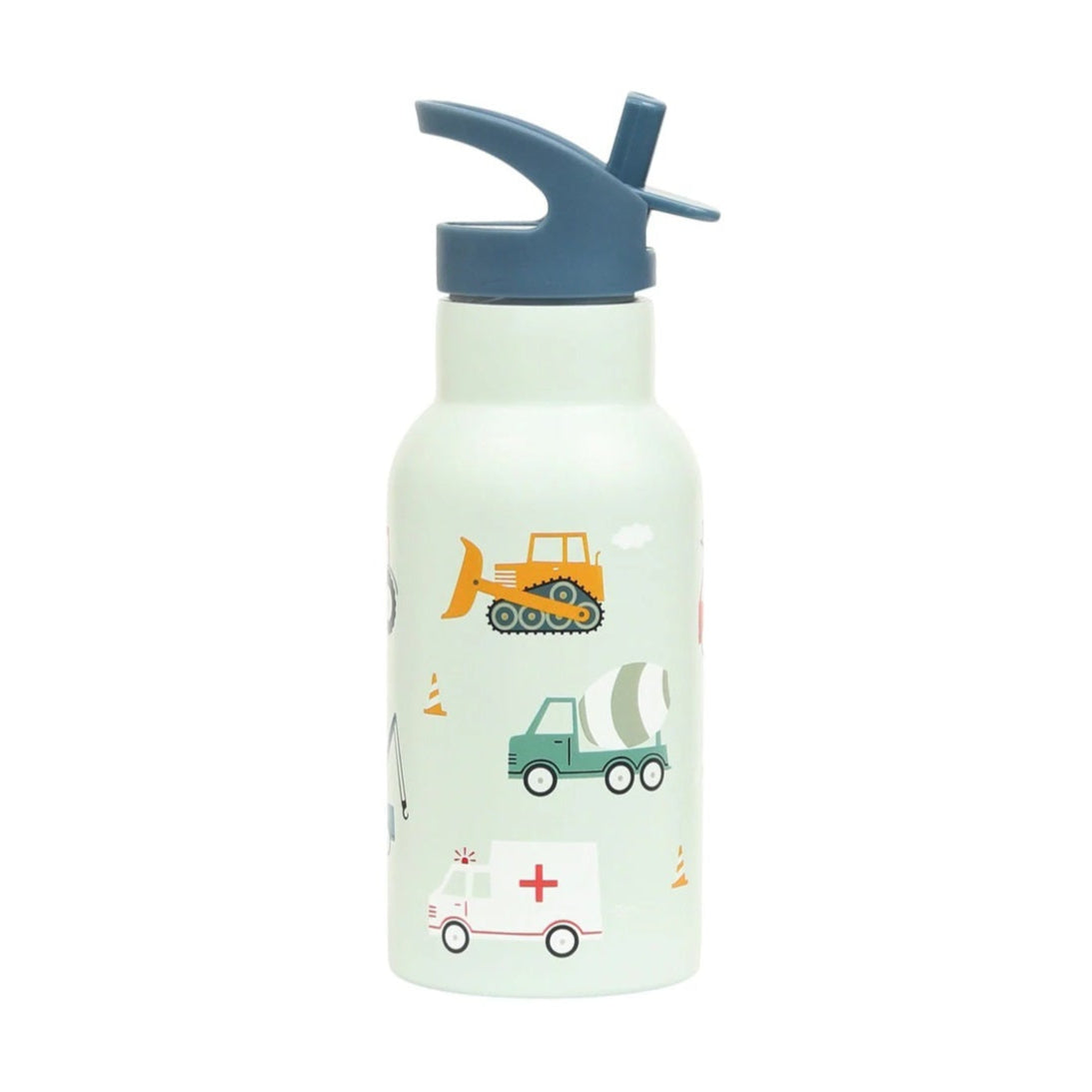 A Little Lovely Company Stainless Steel Drinks Bottle - 350ml - Vehicles