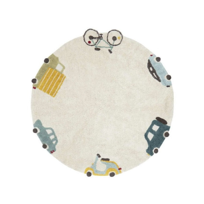 Lorena Canals Washable Rug - Wheels