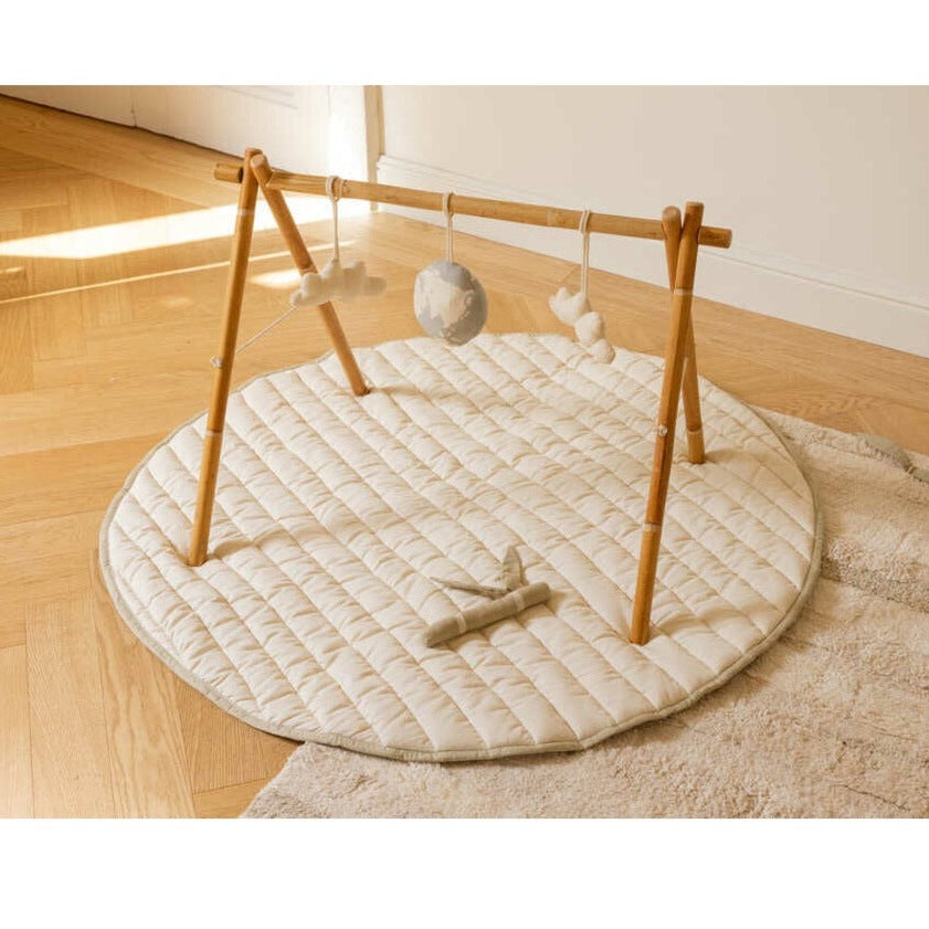 Lorena Canals Set of 3 Baby Gym Rattle Toys - World
