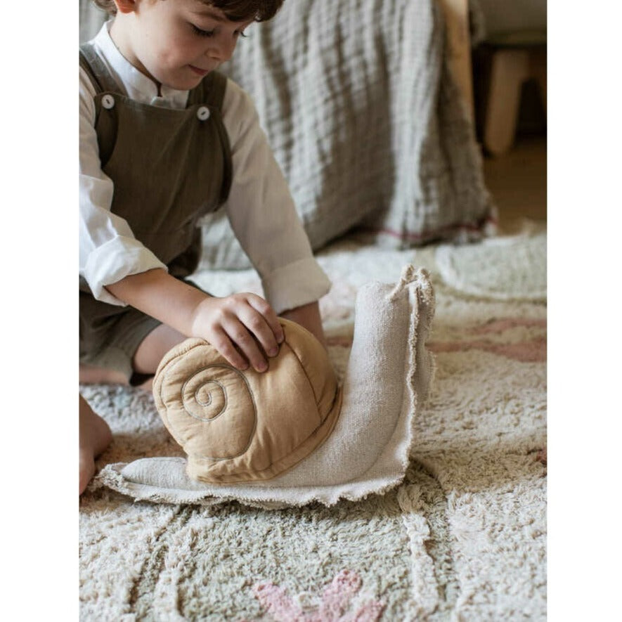 Lorena Canals Cushion - Lazy Snail