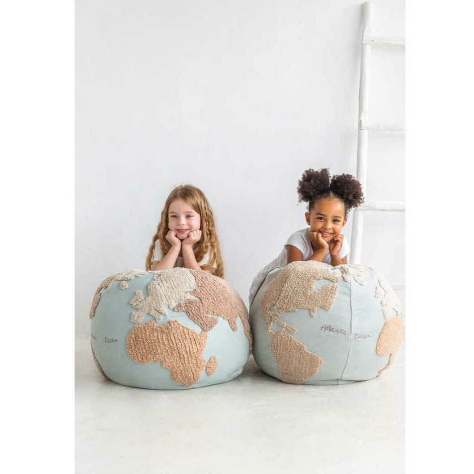 Lorena Canals Pouf - World Map