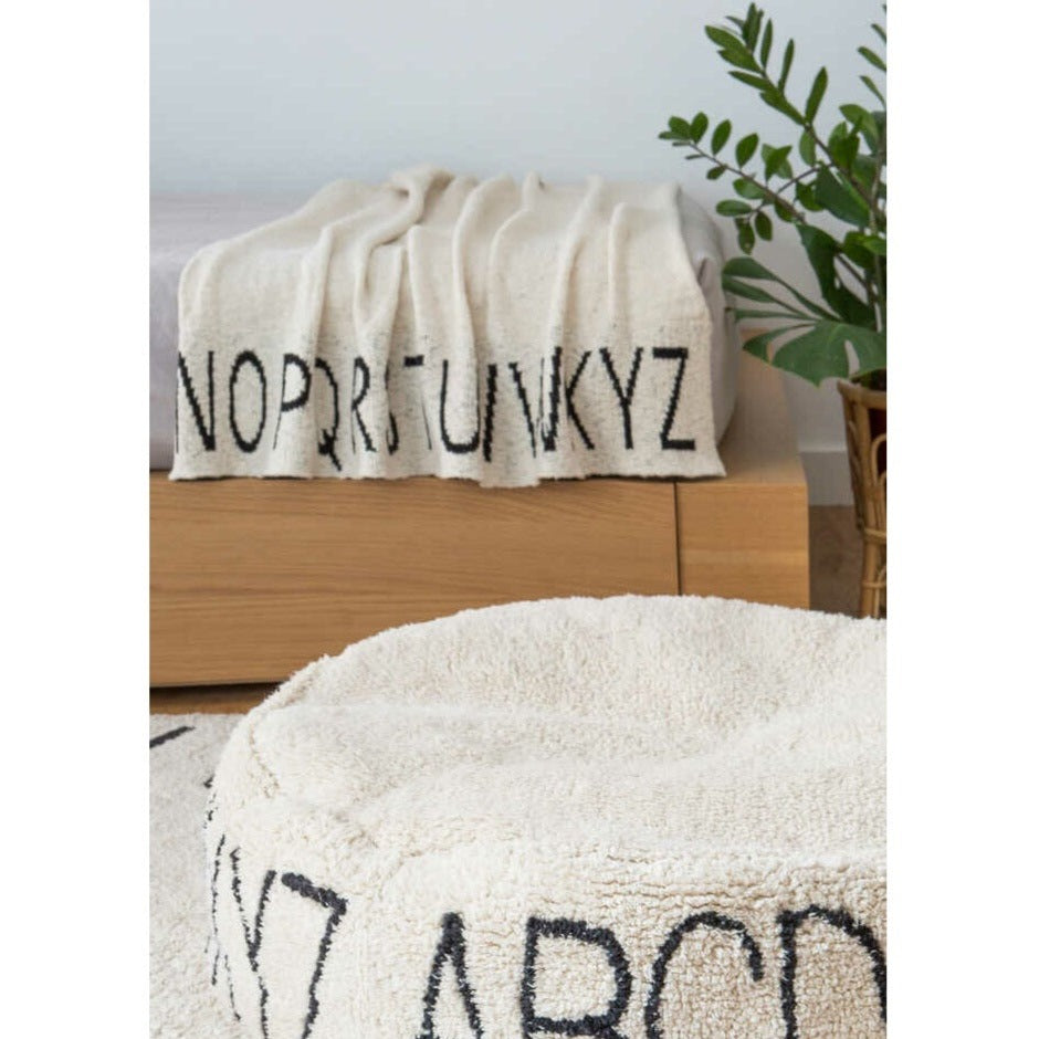 Lorena Canals Washable Knit Blanket - ABC