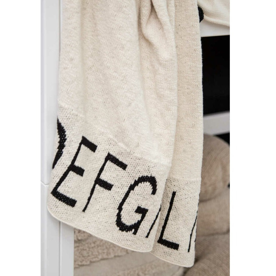 Lorena Canals Washable Knit Blanket - ABC