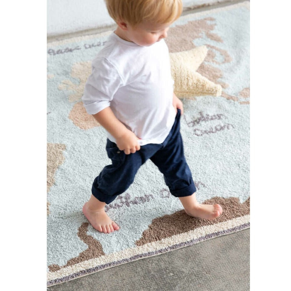 Lorena Canals Washable Rug - Vintage Map