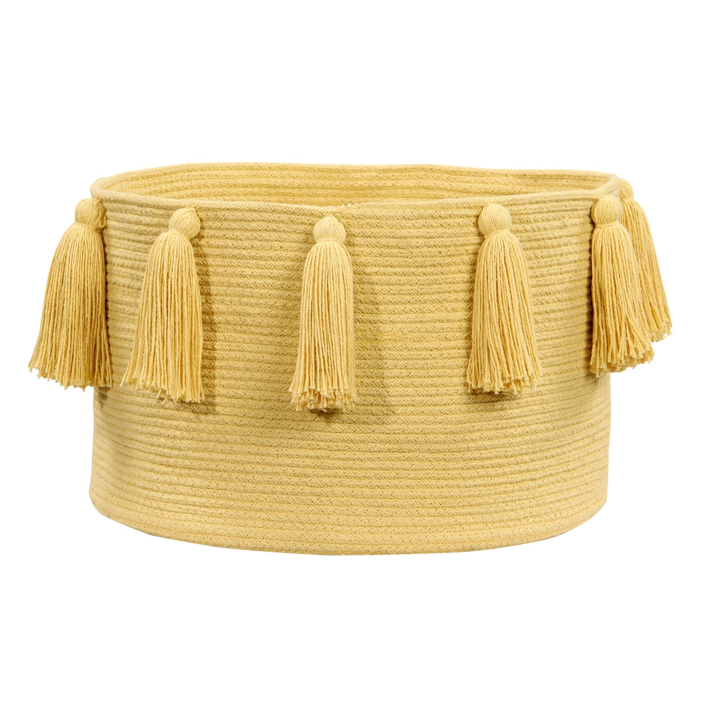 Lorena Canals Basket - Tassels (6 Colours Available)