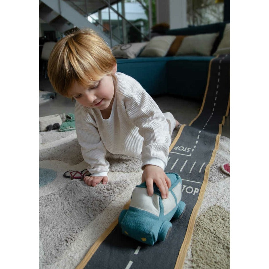 Lorena Canals Ride & Roll Soft Toy - Safari