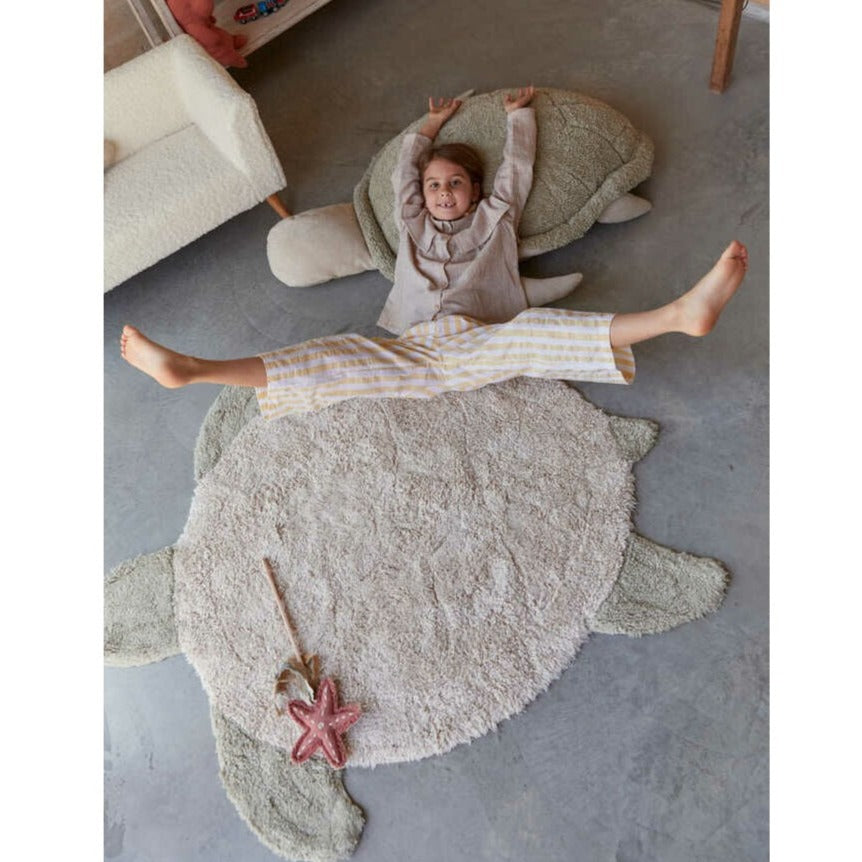Lorena Canals Washable Rug - Sea Turtle