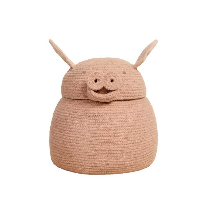 Lorena Canals Basket - Peggy the Pig