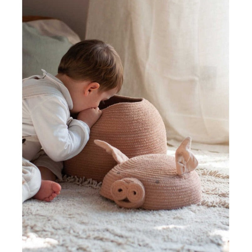 Lorena Canals Basket - Peggy the Pig