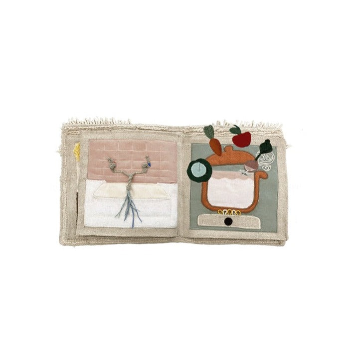Lorena Canals x Oli & Carol Textile Book - Cool Kids Eat Healthy