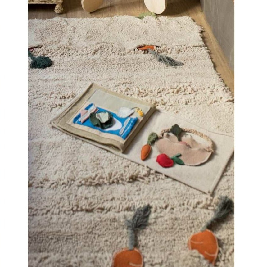 Lorena Canals x Oli & Carol Textile Book - Cool Kids Eat Healthy