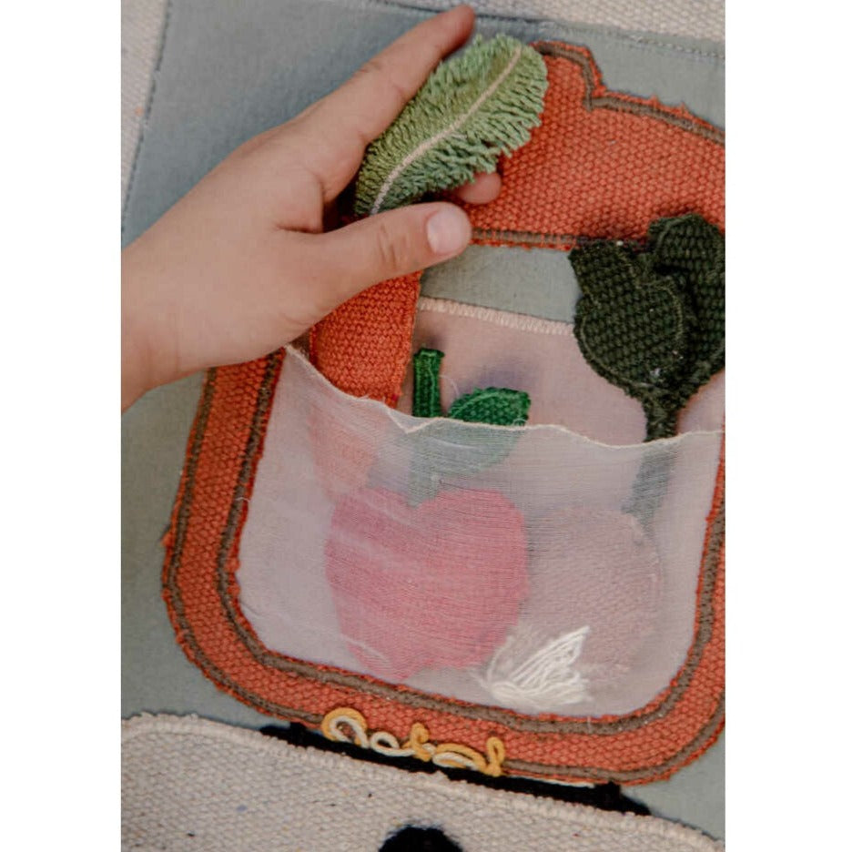 Lorena Canals x Oli & Carol Textile Book - Cool Kids Eat Healthy
