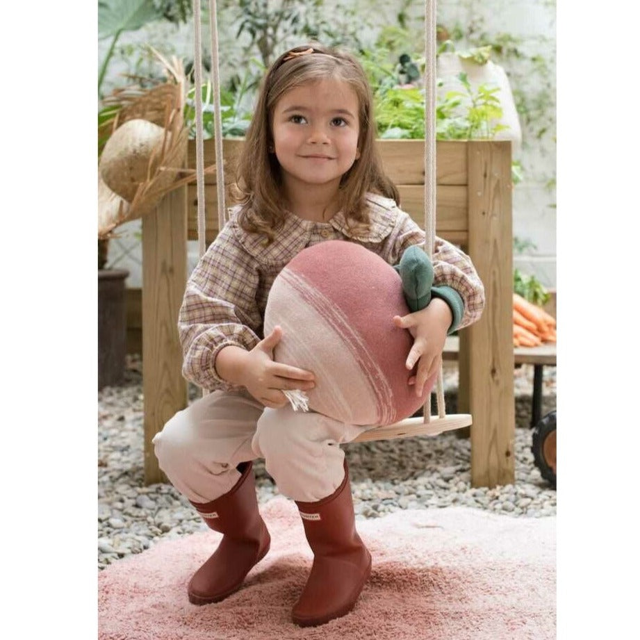 Lorena Canals x Oli & Carol Knitted Cushion - Ramona the Radish