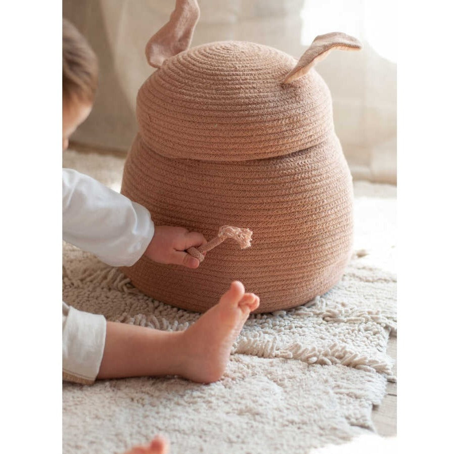 Lorena Canals Basket - Peggy the Pig