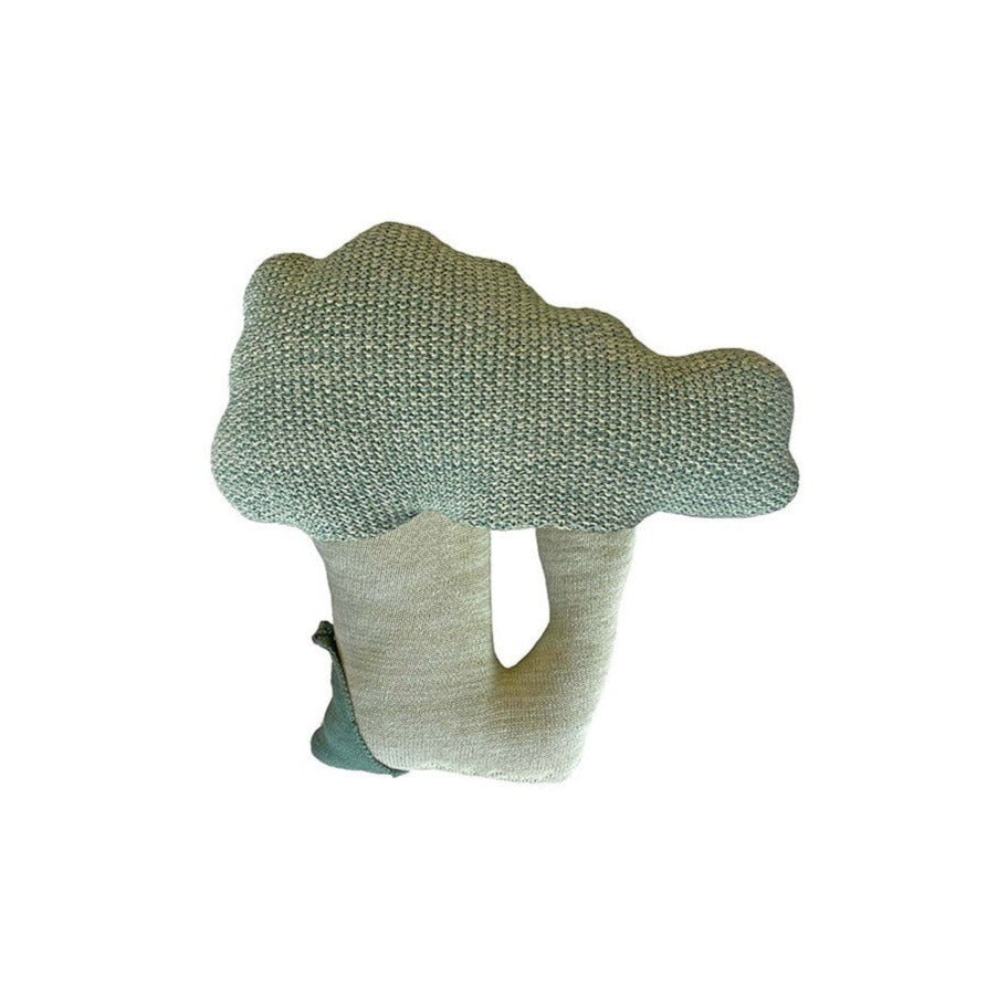 Lorena Canals x Oli & Carol Knitted Cushion - Brucy the Broccoli