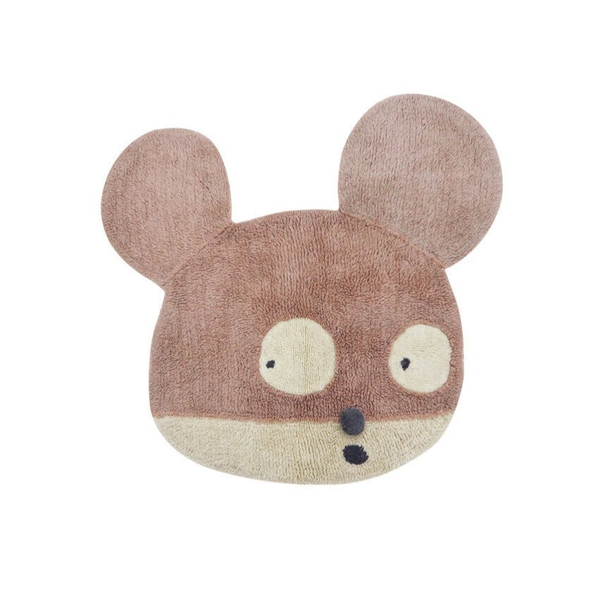 Lorena Canals x Edgar Plans Woolable Rug - Miss Mighty Mouse