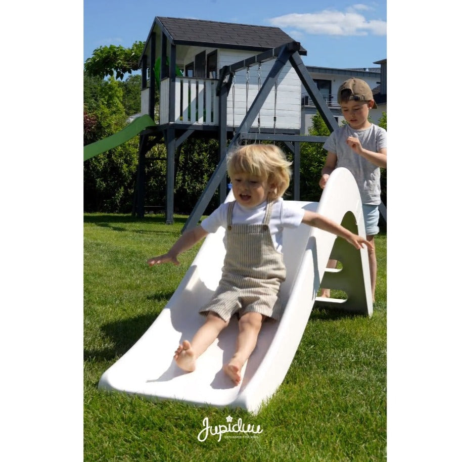 Jupiduu Recyclable Outdoor Slide - White