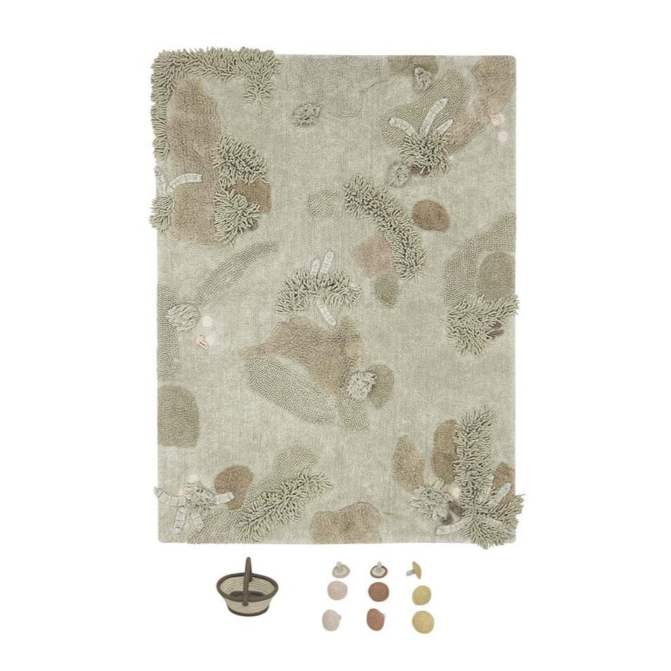Lorena Canals Washable Play Rug - Mushroom Forest