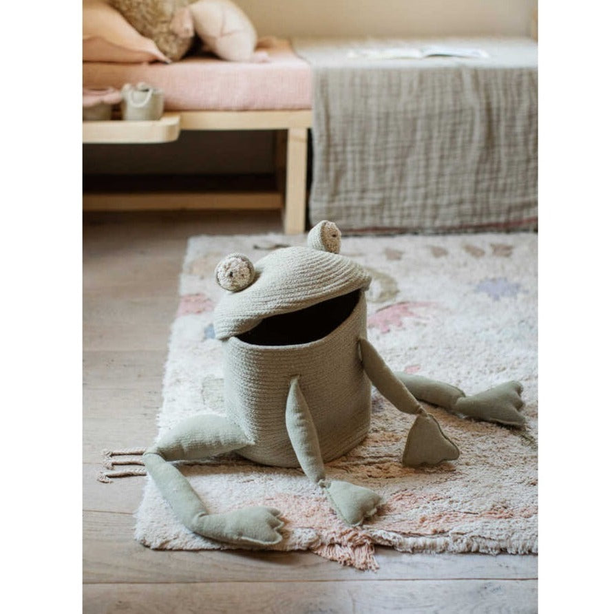 Lorena Canals Basket - Fred the Frog