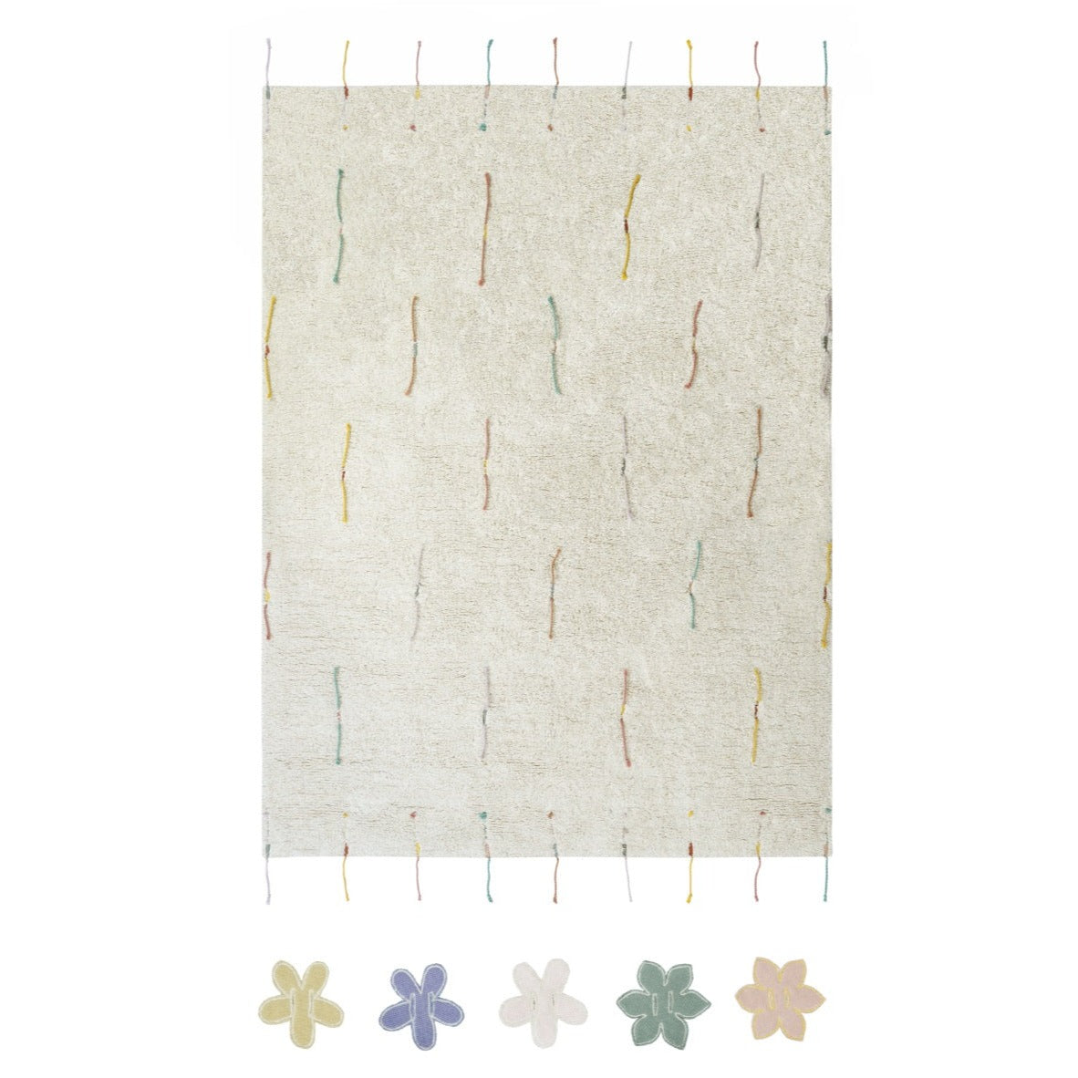 Lorena Canals Washable Play Rug - Wildflowers