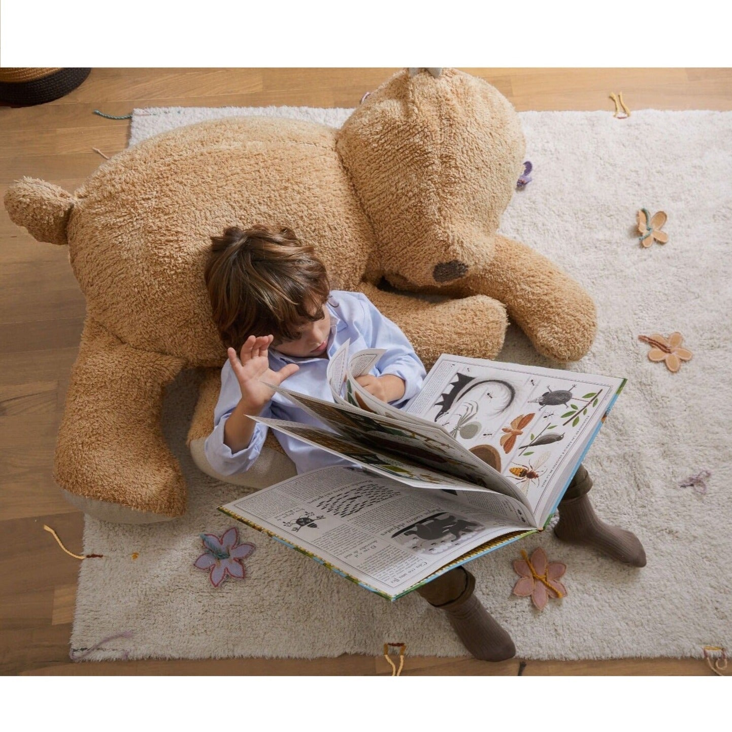 Lorena Canals Pouf - Sleepy Bear