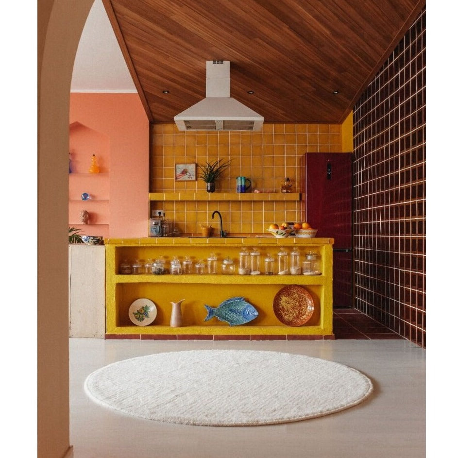 Lorena Canals Woolable Silhouette Rug - Round - Natural