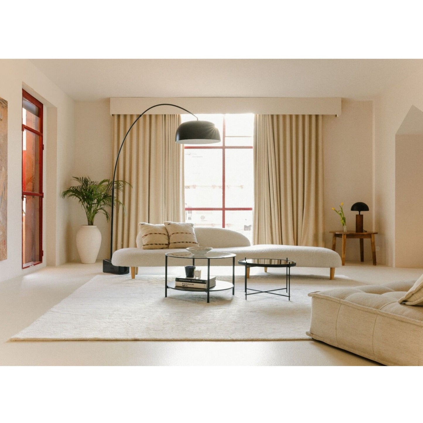Lorena Canals Woolable Silhouette Rug - Rectangular - Natural