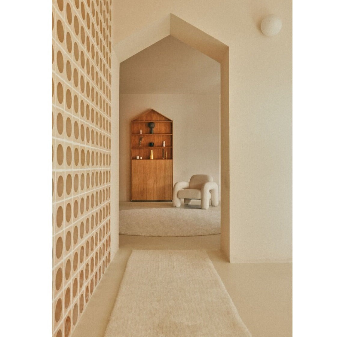 Lorena Canals Woolable Silhouette Rug - Runner - Natural