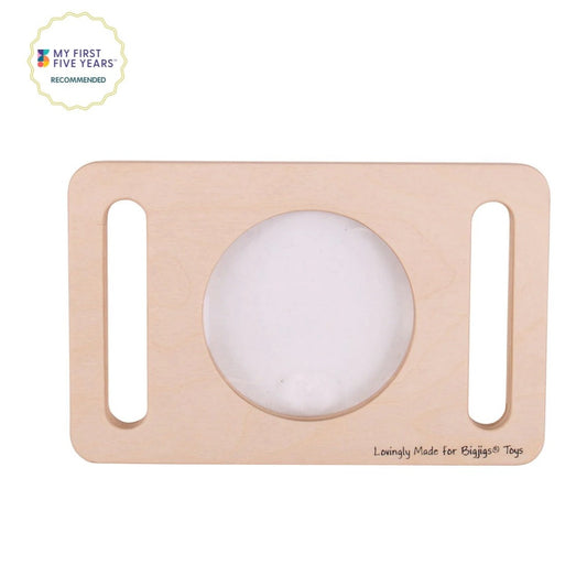 Bigjigs Two Handed Wooden Magnifier Glass