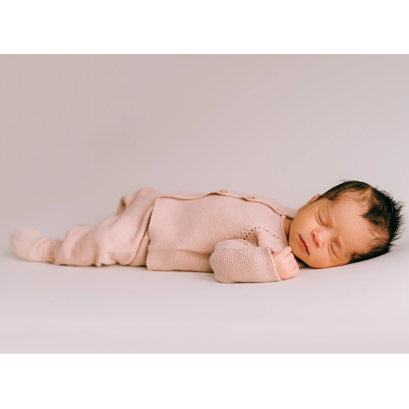 Micu Micu Organic Newborn Baby Set - Links Pink